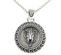 ZIAFRPN Mode Lion Pendentif Slavic Dieu Soleil Veles Symbole Amulette Viking Collier Hommes Talisman prezzie