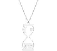 ZIAFRPN Mode Sablier Charme Croissant de Lune Étoile Charme Bijoux
