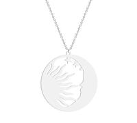 ZIAFRPN Mode Soleil Lune et étoiles Charme Ornements à la Mode personnalisé Minimaliste Bijoux