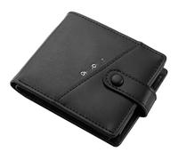 ZIAFRPN Portefeuille Anti-RFID en Cuir PU Court Multicouche décontracté de Style Urbain pour Hommes, Porte-Cartes
