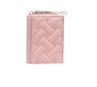 ZIAFRPN Portefeuille pour Femmes Court, Simple brodé Amour PU Zero Portefeuille Multi Carte Petit Portefeuille Portefeuille Clip Carte Sac