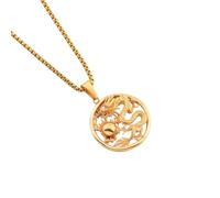 ZIAFRPN Rétro Domineering Zodiac Dragon pendentif collier pour hommes et femmes à la mode Hip Hop Cool Lucky Amulette Bijoux félicitations cadeaux