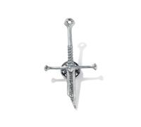ZIAFRPN Seigneur de la Narsil Broken Sword Pins Broche Film Aragorn Épée Badge Broche pour Femmes Hommes Revers Bijoux