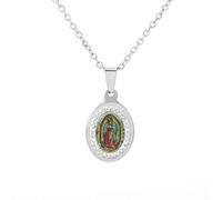 ZIAFRPN Statue Religieuse Pendentif Prière Amulette Collier pour Femmes Mode Foi Holic Bijoux Cadeau félicitations Cadeaux