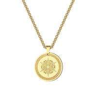ZIAFRPN Talisman d’Aphrodite mythologie Grecque Collier Femmes Fleur d’Aphrodite Symbole de l’Amour beauté Pendentif Collier