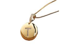 ZIAFRPN Top qualité pour Les Femmes Filles Collier Pendentif Initial 26 Lettres breloque Zircon Colliers Bijoux Cadeau