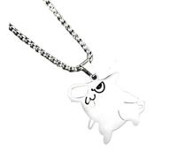 ZIAFRPN tronçonneuse Homme Pochita Pendentif Collier personnalité créative Dessin animé Anime Bijoux Mignons