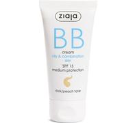 Ziaja BB Cream pour les peaux grasses et mixtes Foncé/Ton pêche 50ml