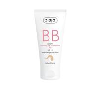 Ziaja Bb Crème Peau Normale, Sèche et Sensible Spf15 Teint Naturel 50ml