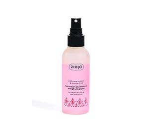 ZIAJA Cachemira Spray après-shampooing Capilar Bifásico Fortalecedor - 125 ml pour tous types de cheveux, idéal pour nutrition et brillance, application facile