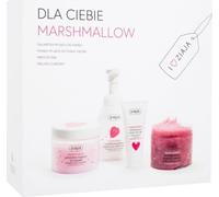 Ziaja, Coffret guimauve de Noël : gommage 300 ml + mousse 250 ml + crème pour les mains 50 ml + gelée de bain 260 ml