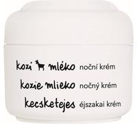 ZIAJA Crème de nuit au lait de chèvre Hydratant pour les peaux exigeantes et déshydratées 50ml
