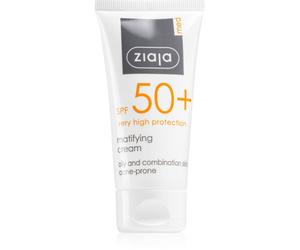 Ziaja Med Protecting UVA + UVB crème solaire matifiante visage SPF 50+ 50 ml