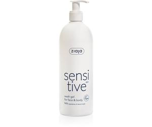 Ziaja Sensitive gel lavant visage et corps pour peaux sensibles et irritées 400 ml