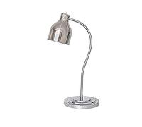 ZIAMOO Lampes Chauffantes Alimentaires, Lampe Chauffante de Cuisine Réchauffeur Alimentaire Ampoules Simples/Doubles, Lampe Chauffante Portable 250 W, (Couleur : Argent)