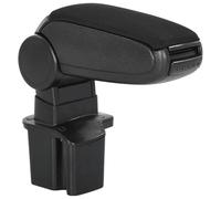 Ziaphsol Accoudoir central réglable avec compartiment de rangement en ABS, compatible avec Cruze 2009, accoudoir intérieur noir, couvercle rembourré pour plus de confort et de rangement