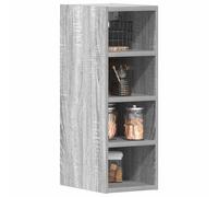 Ziaphsol Armoire suspendue Riga gris Sonoma en bois 20 x 29,5 x 60 cm avec beaucoup d'espace de rangement et design robuste pour cuisine, salle à manger et garde-manger