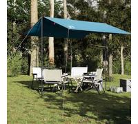 Ziaphsol Bâche de Camping Verte 500x Oxford résistante au Vent et à la Pluie pour Trekking Bivouac Tente Igloo abri Portable et Multifonction