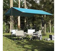 Ziaphsol Bâche de Camping Verte 500x Oxford résistante au Vent et à la Pluie pour Trekking Bivouac Tente Igloo abri Portable et Multifonction