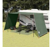 Ziaphsol Bâche imperméable pour camping, randonnée, trekking, extérieur, polyester renforcé avec fibre de verre, 402 x 240 x 240 cm, 4 à 3 kg, avec barres, piquet, protection UV