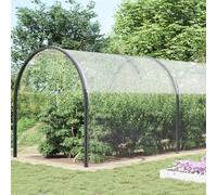 Ziaphsol Bâche transparente en PVC pour plantes - 8 x 8 m - Avec œillets et corde en nylon - Semi-transparente pour parterre de jardin, protection contre l'humidité et les mauvaises herbes en