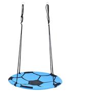 Ziaphsol Balançoire nid de football - 100 cm - En tissu Oxford et acier - Cordes réglables - Capacité de charge de 100 kg - Balançoire de jardin pour arbre, châssis, terrasse, jeu d'extérieur pour