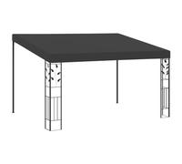 Ziaphsol Belvédère Mural Anthracite 4x3x2,5 m Robuste en Acier Enduit Polyester pour Jardin extérieur terrasse Patio Balcon