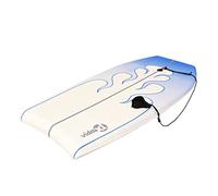 Ziaphsol Bodyboard Bleu 104 cm XPE Deck PP Base EPS Bodyboard Boogie Board Planche de surf pour vagues, mer, plage, natation, glissement, pagaie, adultes et enfants