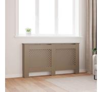 Ziaphsol Cache-radiateur MDF 152x19x81,5 cm avec Motif en nid d'abeille pour Salon Chambre Salle de Bain Support Fixation Protection Isolation Chaleur
