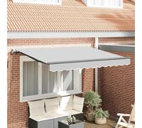 Ziaphsol Cadre d'auvent Anthracite 3,5 x 2 m en métal pour terrasse Jardin Balcon pergola, Support rétractable, Robuste, Facile à Monter, idéal pour ombrage extérieur