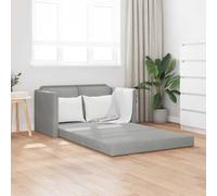 Ziaphsol Canapé-lit 2 en 1 Gris Clair Velours Convertible réversible modulable Sofa Banquette méridienne avec Coffre Rangement pour Salon séjour Chambre Bureau Studio scandinave Moderne