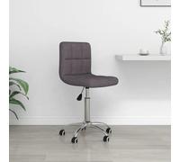 Ziaphsol Chaise pivotante de Bureau Taupe Tissu Ergonomique réglable pour Travail Ordinateur Gamer Direction opérateur avec roulettes et Dossier Lombaire adaptée à la Maison Entreprise