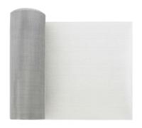 Ziaphsol Clôture de jardin en maille d'acier inoxydable - 20 x 1000 cm - Argenté - Pour éléments de clôture, protection contre le vent, barrières d'animaux et projets de bricolage en extérieur