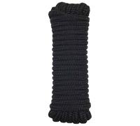 Ziaphsol Corde de Bateau 6 m 1.4 cm en Polyester Noir résistante aux UV pour nautisme, Bricolage, Jardinage, Fixation, arrimage, Levage, sécurité, Durable et Facile à Manipuler