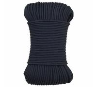 Ziaphsol Corde de Bateau Bleu Royal 50 m en Polyester résistante aux UV et intempéries pour nautisme, Bricolage, Levage, Fixation, Chantier et activités maritimes Robustes
