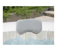 Ziaphsol Coussin de Bain Spa Gris 2 pièces en Acier PVC pour Piscine extérieur détente Confort Soutien Ergonomique Dimensions 23 x 13 x 5 cm