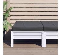 Ziaphsol Coussin de palette anthracite 60 x 60 x 9,5 cm en tissu Oxford, imperméable et indéformable, coussin d'assise pour extérieur et intérieur, coussin confortable pour meubles de jardin et salon