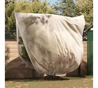 Ziaphsol Couvercles de Fleece de Protection Anti-Gel pour Plantes 3 pcs, Tissu Non tissé Robuste, Facile à Utiliser, Résistant au Gel, Adapté pour Jardinage extérieur, Réutilisable