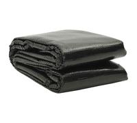 Ziaphsol Couverture de Piscine Noire 488 x 244 cm PE résistante à l'eau et à la Chaleur Protection Thermique pour Bassin extérieur Jardin