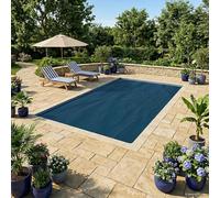 Ziaphsol Couverture de Piscine Solaire en PE, Protection Thermique et étanchéité, adaptée aux bassins extérieurs, réduit l'évaporation, Facile à Ajuster pour Spa et Jardin