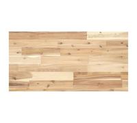Ziaphsol Dessus de Meuble de Salle de Bain en Bois d'acacia Massif Non traité 80x40 cm pour Rangement, étagère ou Bureau, idéal pour aménagement Mural ou Sol, Facile d'entretien