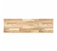 Ziaphsol Dessus de Meuble de Salle de Bain en Bois d'acacia Massif Non traité, Plan de Travail rectangulaire pour lavabo, Rangement, étagère ou Bureau intérieur ou extérieur