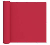 Ziaphsol Écran de confidentialité pour Balcon 180 x 600 cm en Polyester avec revêtement PU, Tissu Oxford 160 GSM, résistant aux UV et à l'eau, œillets Aluminium, Bordeaux pour terrasse et Jardin