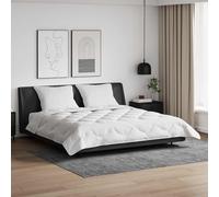 Ziaphsol Ensemble de literie d'été 3 pièces avec Couette en Microfibre Blanche et Deux oreillers Doux pour Chambre Moderne, Confort Respirant, Facile d'entretien et idéal pour Nuits Chaudes