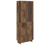 Ziaphsol Ensemble Meuble 2 pcs Bois d'ingénierie 66 x 34,5 x 90 cm Buffet Armoire Murale Rangement Polyvalent pour Salon Chambre Cuisine Bureau Maison