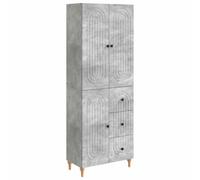 Ziaphsol Ensemble Meuble 2 pcs Bois d'ingénierie 66 x 34,5 x 90 cm, mobilier Salon Chambre Salle à Manger, Rangement Buffet Armoire modulable pour Maison Appartement
