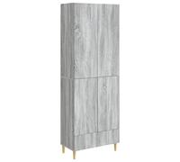 Ziaphsol Ensemble Meuble 2 pièces Bois d'ingénierie 66 x 34,5 x 95 cm Rangement modulable Salon Chambre Bureau intérieur Polyvalent avec Buffet Armoire Murale Design Fonctionnel