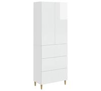 Ziaphsol Ensemble Meuble Salon 2 pcs en Bois d'ingénierie 66 x 34,5 x 90 cm avec Rangement, mobilier pour Chambre, Salle à Manger, Bureau, entrée, Design Fonctionnel et Polyvalent