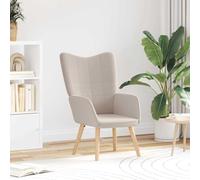 Ziaphsol Fauteuil gris clair 62 x 67 x 95,5 cm, tissu Sherpa, pieds en bois massif, fauteuil de salon confortable pour salon, chambre à coucher, bureau