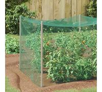 Ziaphsol Filet anti-oiseaux vert en polyéthylène, 2 x 10 m, 1000 x 200 cm, filet HDPE pour intérieur et extérieur, jardin, barrière contre les oiseaux et les insectes